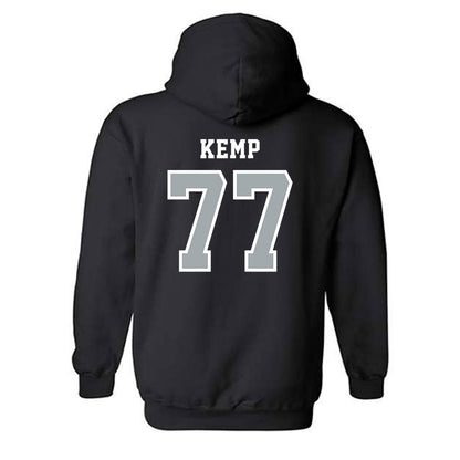 Stony Brook - NCAA Football : Thomas kemp - Classic Shersey Hooded Sweatshirt-1