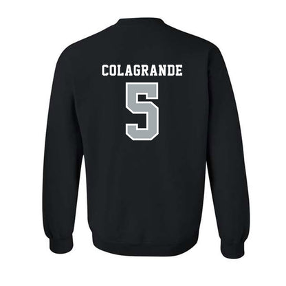Stony Brook - NCAA Baseball : Hunter Colagrande - Classic Shersey Crewneck Sweatshirt-1