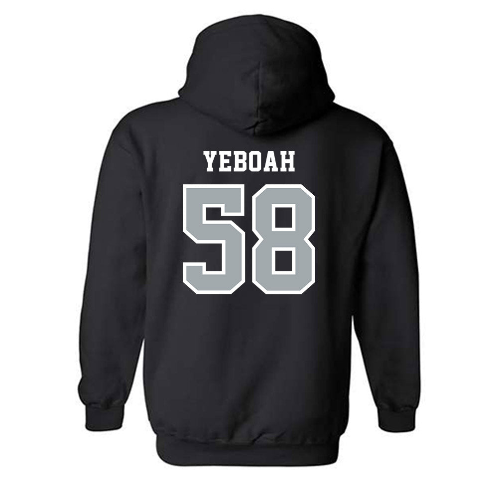 Stony Brook - NCAA Football : Kenneth Yeboah - Classic Shersey Hooded Sweatshirt-1
