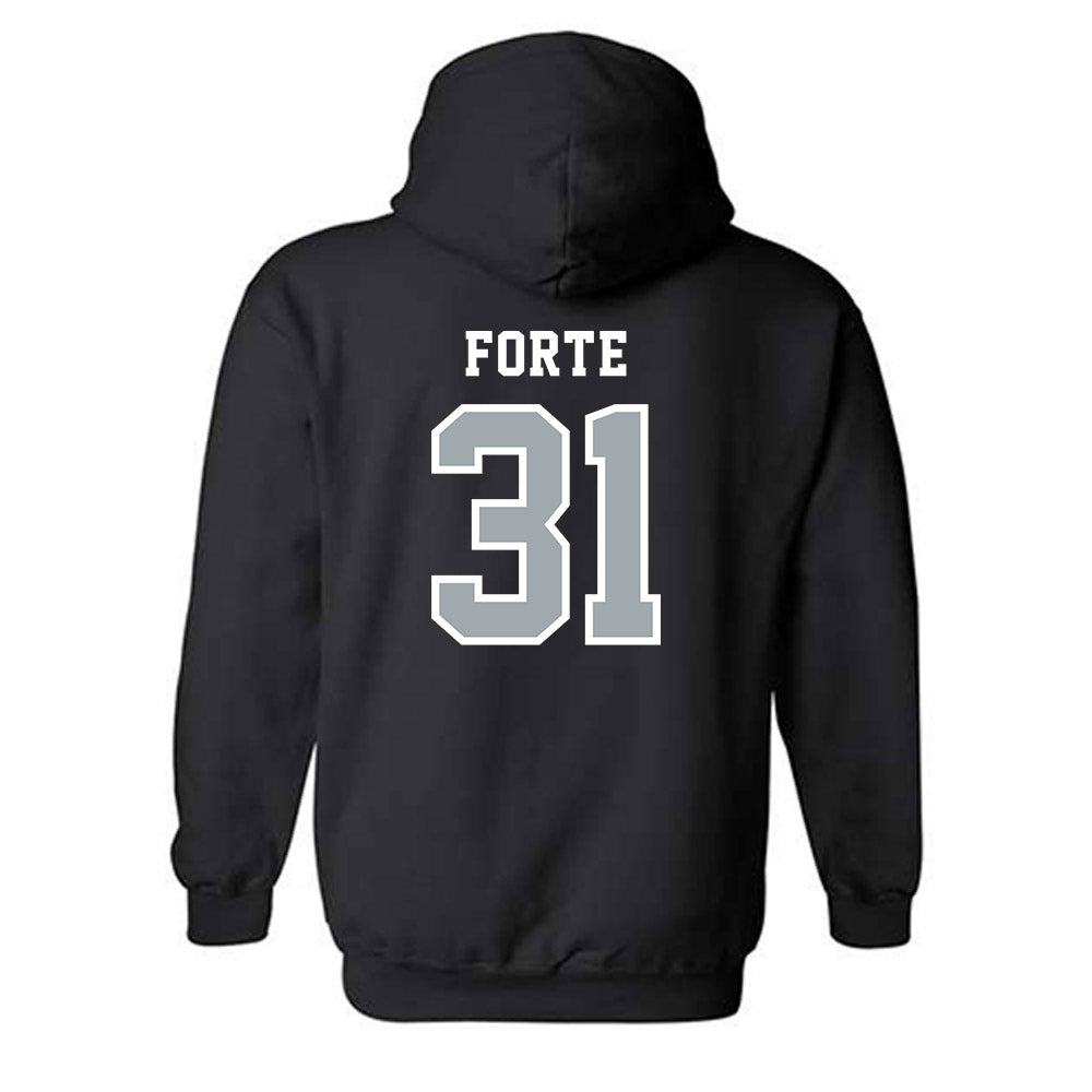 Stony Brook - NCAA Women's Lacrosse : Jordan Forte - Classic Shersey Hooded Sweatshirt-1