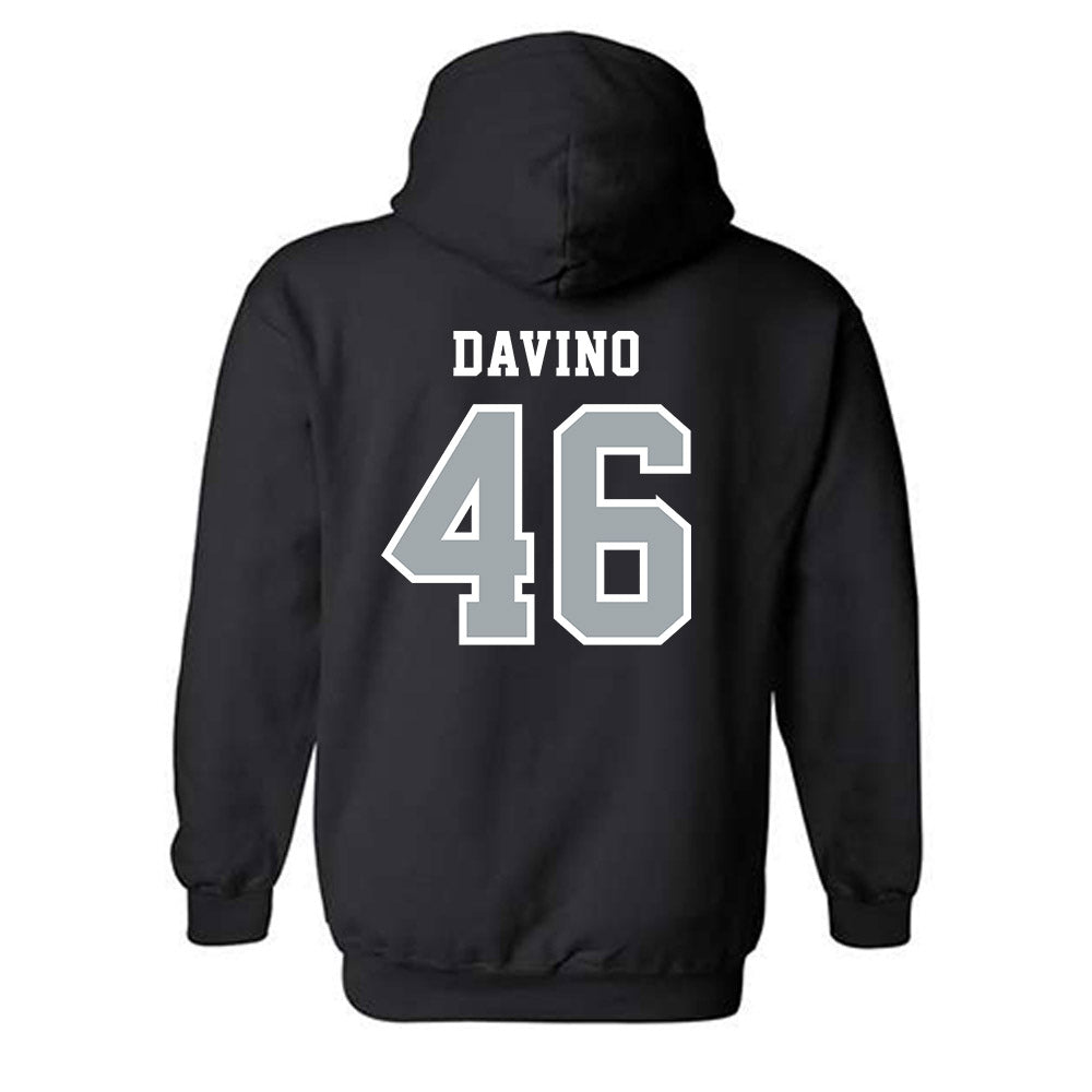 Stony Brook - NCAA Baseball : Brett Davino - Classic Shersey Hooded Sweatshirt-1