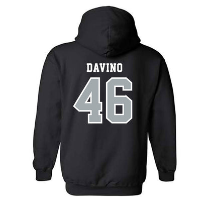 Stony Brook - NCAA Baseball : Brett Davino - Classic Shersey Hooded Sweatshirt-1