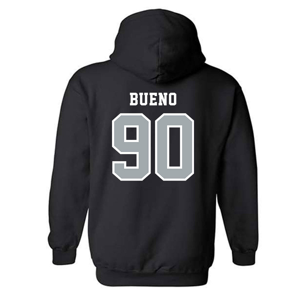 Stony Brook - NCAA Football : Khalid Bueno - Classic Shersey Hooded Sweatshirt-1