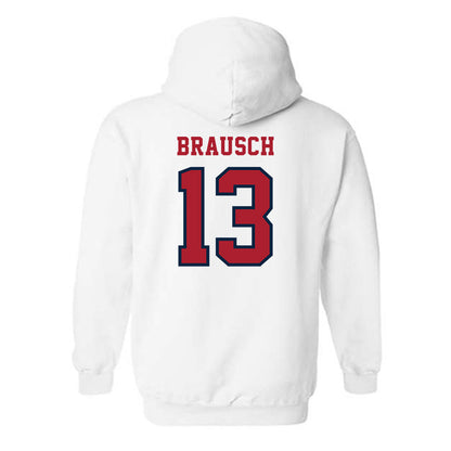 Stony Brook - NCAA Men's Soccer : Daniel Brausch - Classic Shersey Hooded Sweatshirt-1