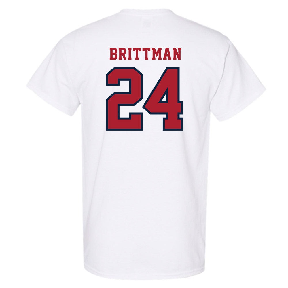 Stony Brook - NCAA Men's Lacrosse : Zach Brittman - Classic Shersey T-Shirt-1