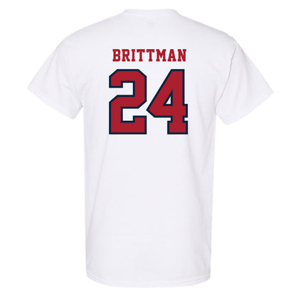 Stony Brook - NCAA Men's Lacrosse : Zach Brittman - Classic Shersey T-Shirt-1