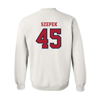 Stony Brook - NCAA Baseball : Luke Szepek - Classic Shersey Crewneck Sweatshirt-1