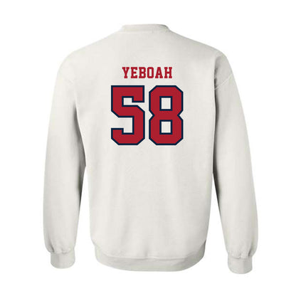 Stony Brook - NCAA Football : Kenneth Yeboah - Classic Shersey Crewneck Sweatshirt-1