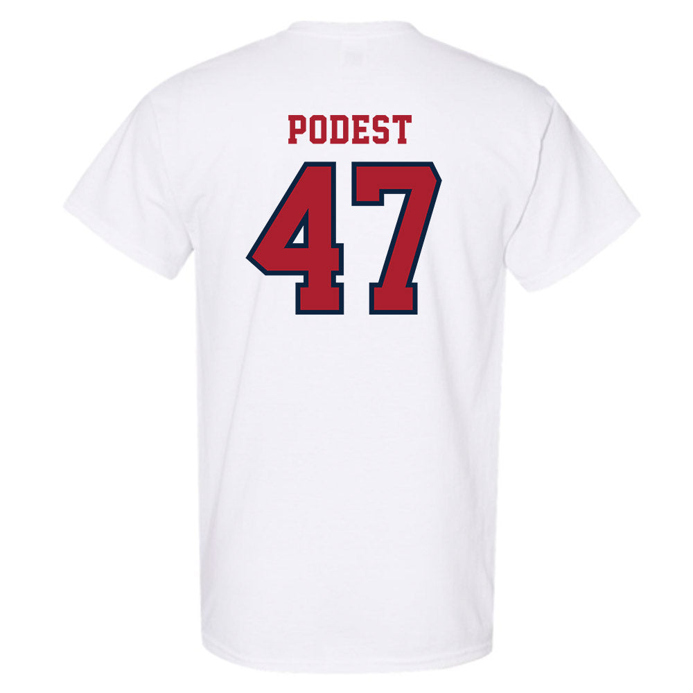 Stony Brook - NCAA Baseball : Jarek Podest - Classic Shersey T-Shirt-1