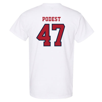 Stony Brook - NCAA Baseball : Jarek Podest - Classic Shersey T-Shirt-1