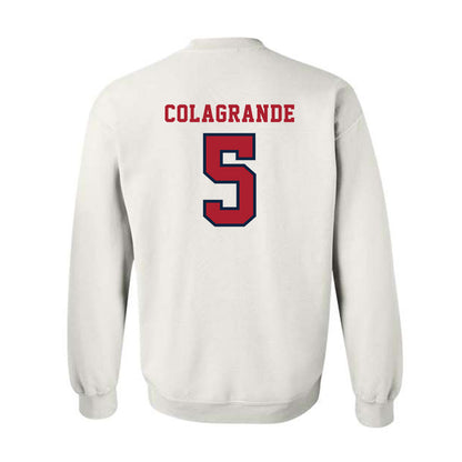 Stony Brook - NCAA Baseball : Hunter Colagrande - Classic Shersey Crewneck Sweatshirt-1