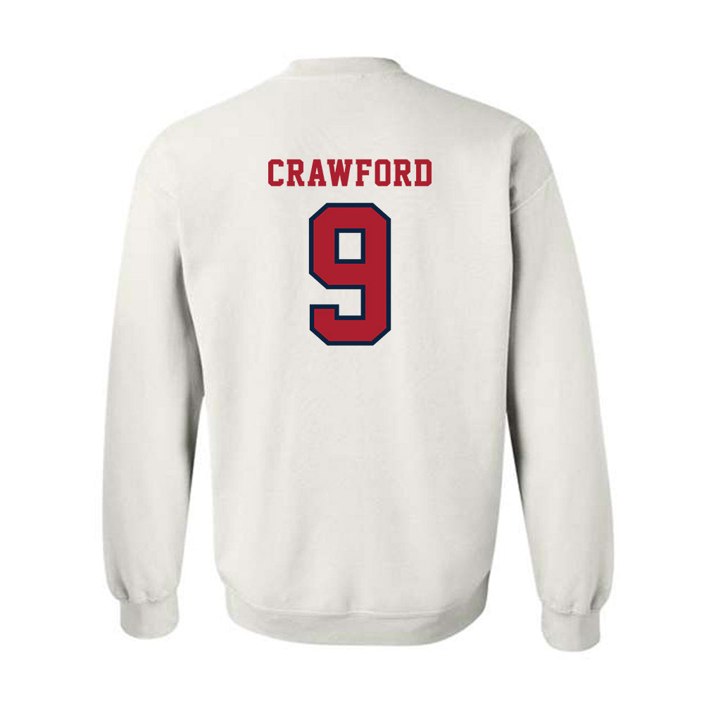 Stony Brook - NCAA Football : DaMario Crawford - Classic Shersey Crewneck Sweatshirt-1