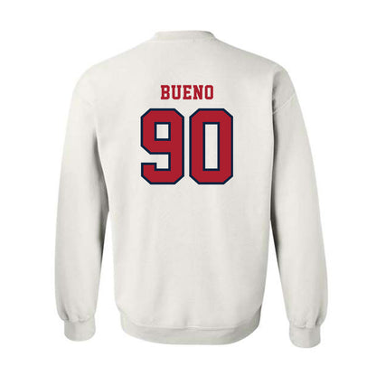 Stony Brook - NCAA Football : Khalid Bueno - Classic Shersey Crewneck Sweatshirt-1