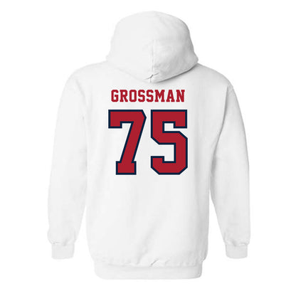 Stony Brook - NCAA Football : Matthew Grossman - Classic Shersey Hooded Sweatshirt-1