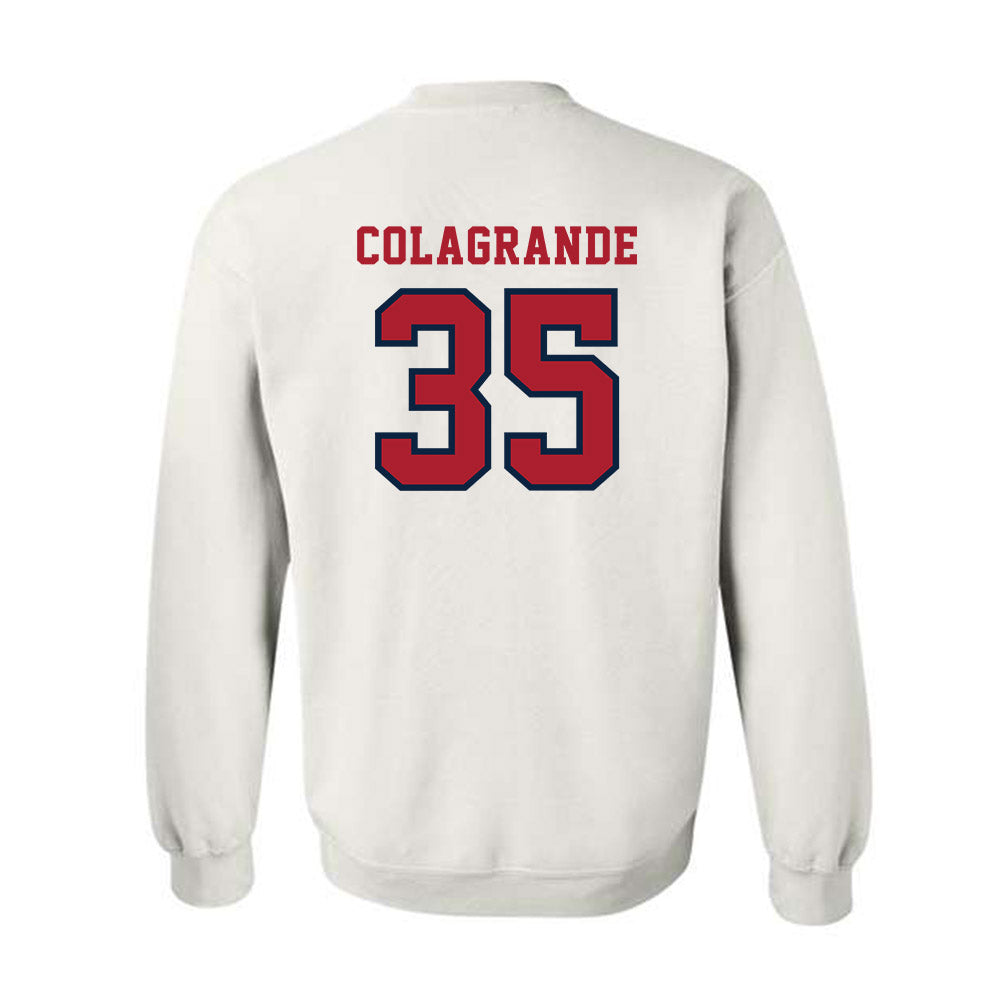 Stony Brook - NCAA Baseball : Aidan Colagrande - Classic Shersey Crewneck Sweatshirt-1