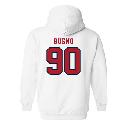 Stony Brook - NCAA Football : Khalid Bueno - Classic Shersey Hooded Sweatshirt-1