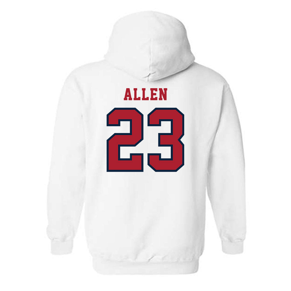 Stony Brook - NCAA Football : Jayson Allen - Classic Shersey Hooded Sweatshirt-1
