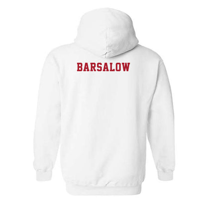Stony Brook - NCAA Women's Cross Country : Logan Barsalow - Classic Shersey Hooded Sweatshirt-1