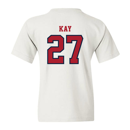 Stony Brook - NCAA Baseball : Evan Kay - Classic Shersey Youth T-Shirt-1