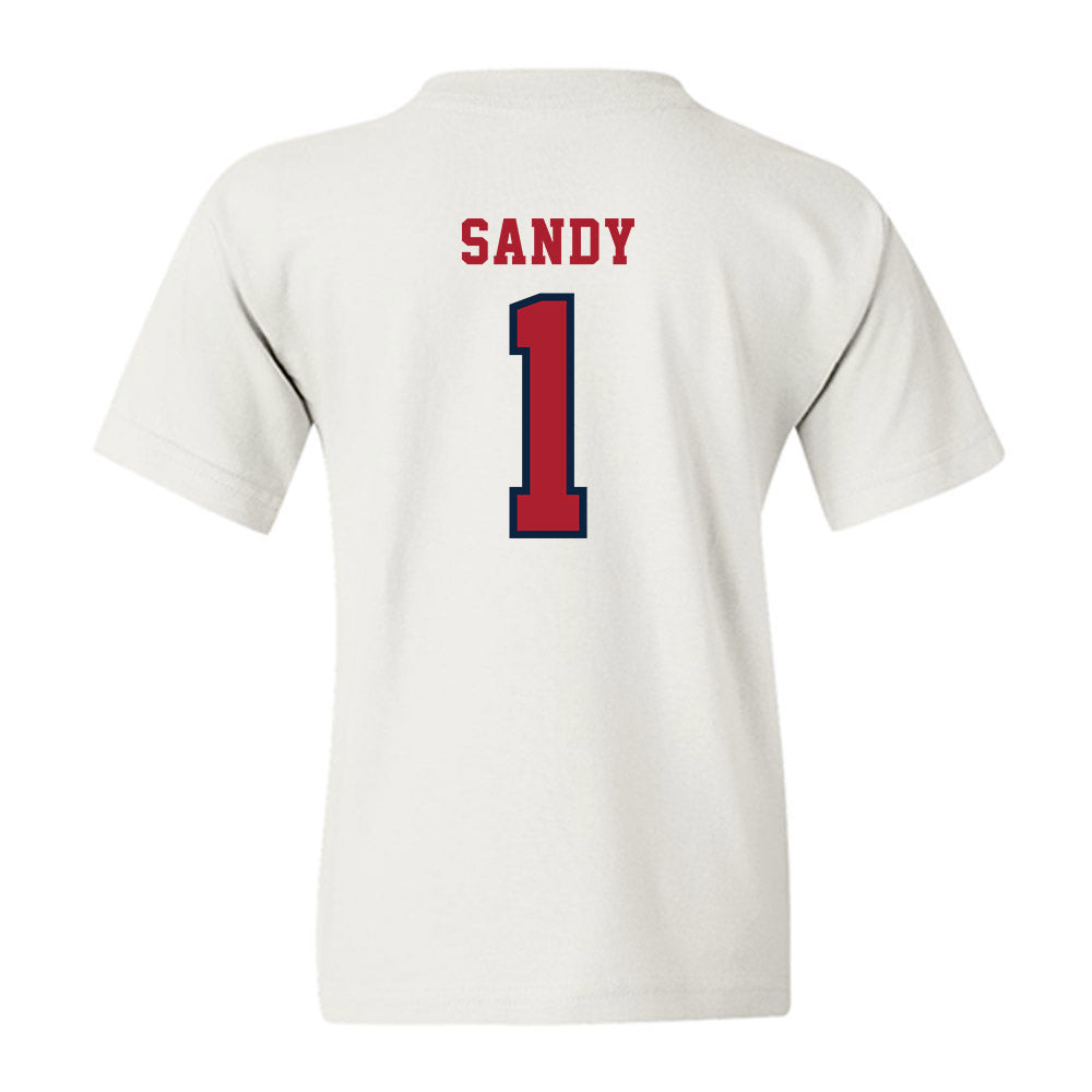Stony Brook - NCAA Men's Soccer : Rushon Sandy - Classic Shersey Youth T-Shirt-1