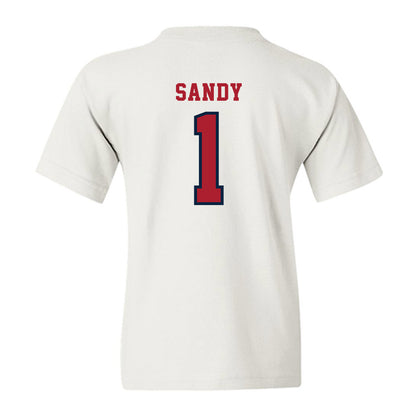 Stony Brook - NCAA Men's Soccer : Rushon Sandy - Classic Shersey Youth T-Shirt-1