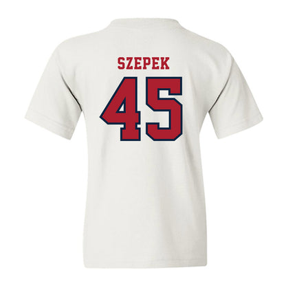 Stony Brook - NCAA Baseball : Luke Szepek - Classic Shersey Youth T-Shirt-1