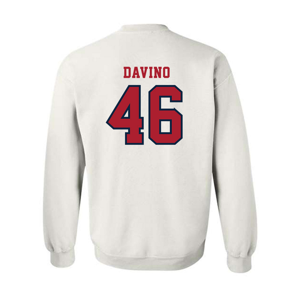 Stony Brook - NCAA Baseball : Brett davino - Classic Shersey Crewneck Sweatshirt-1