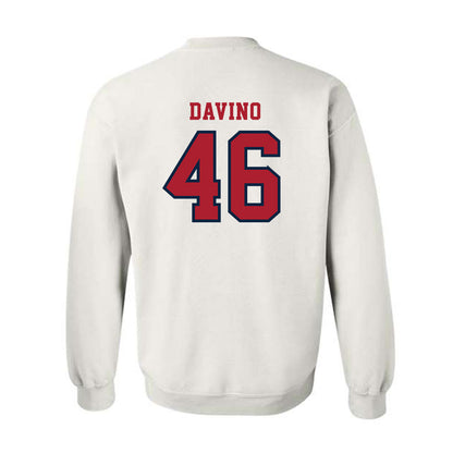 Stony Brook - NCAA Baseball : Brett davino - Classic Shersey Crewneck Sweatshirt-1