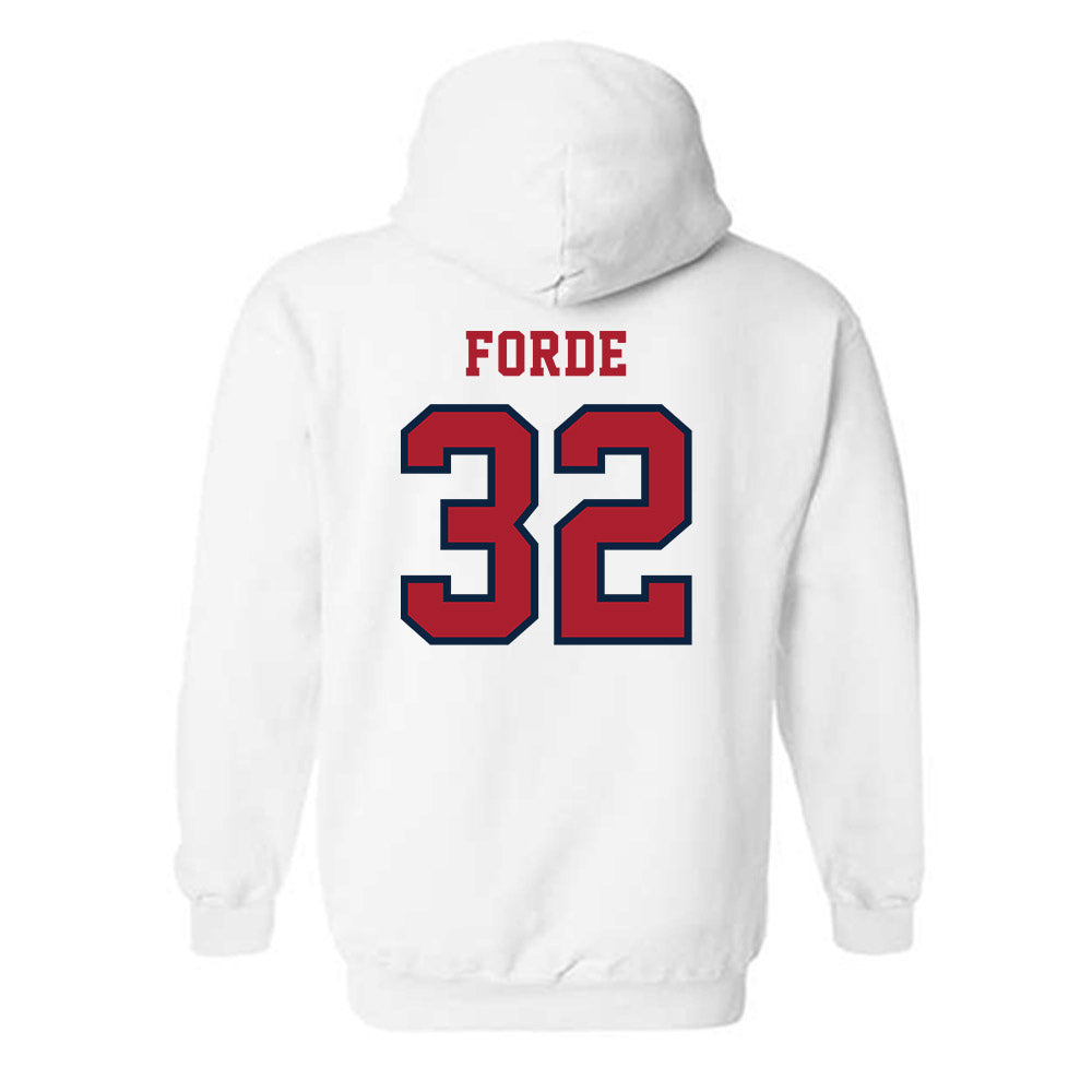 Stony Brook - NCAA Men's Lacrosse : Luke Forde - Classic Shersey Hooded Sweatshirt-1