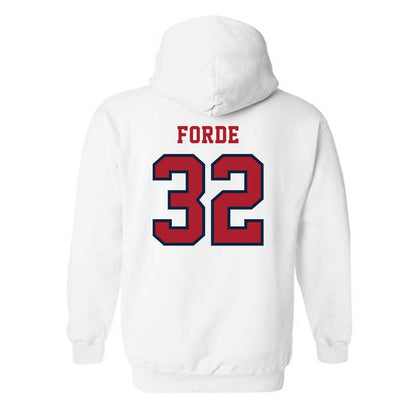 Stony Brook - NCAA Men's Lacrosse : Luke Forde - Classic Shersey Hooded Sweatshirt-1