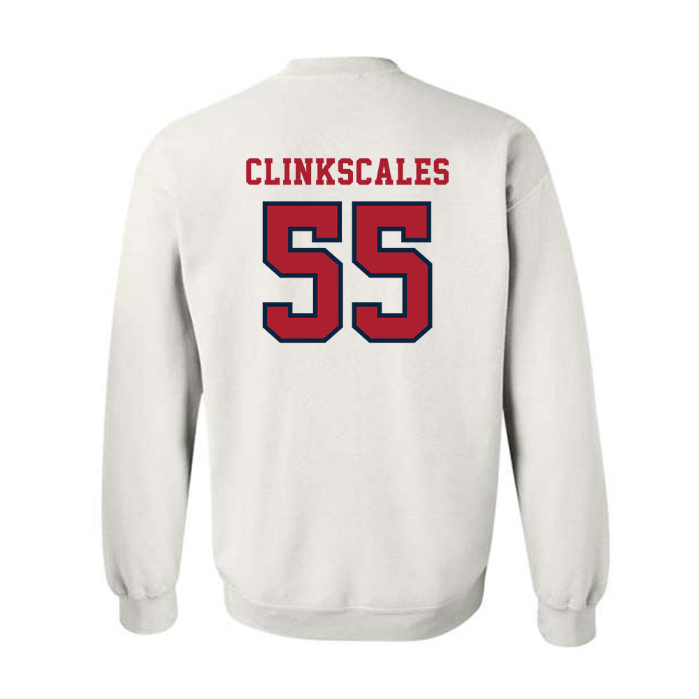 Stony Brook - NCAA Men's Lacrosse : Aiden Clinkscales - Classic Shersey Crewneck Sweatshirt-1