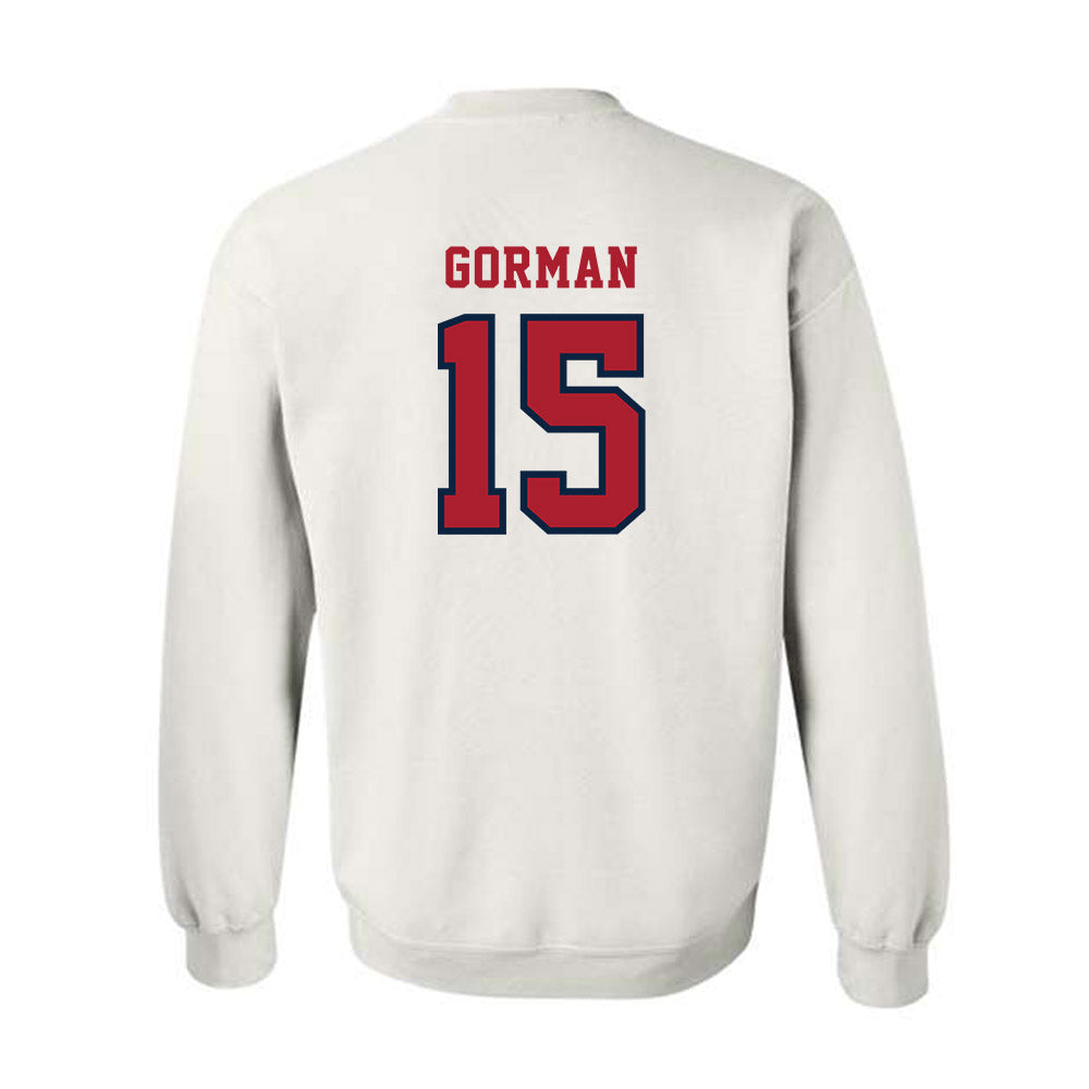 Stony Brook - NCAA Men's Basketball : Quin Gorman - Classic Shersey Crewneck Sweatshirt-1