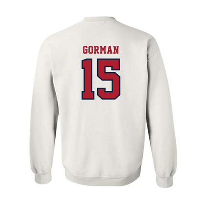 Stony Brook - NCAA Men's Basketball : Quin Gorman - Classic Shersey Crewneck Sweatshirt-1