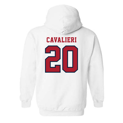 Stony Brook - NCAA Men's Lacrosse : Jack Cavalieri - Classic Shersey Hooded Sweatshirt-1