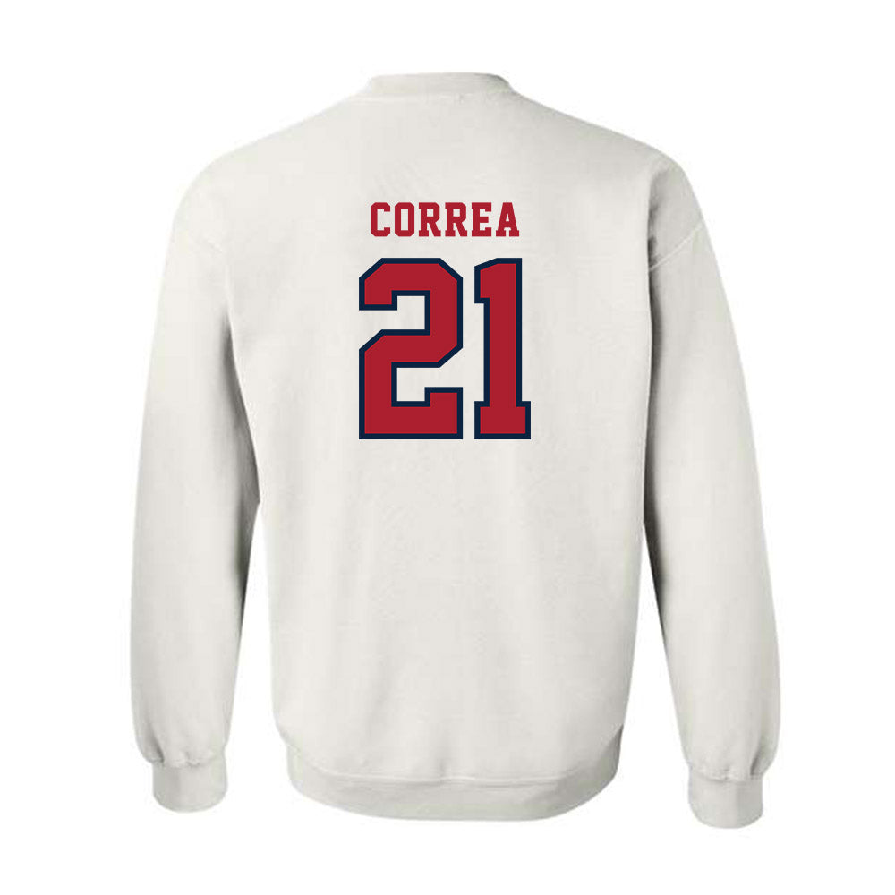 Stony Brook - NCAA Men's Lacrosse : Gary Correa - Classic Shersey Crewneck Sweatshirt-1