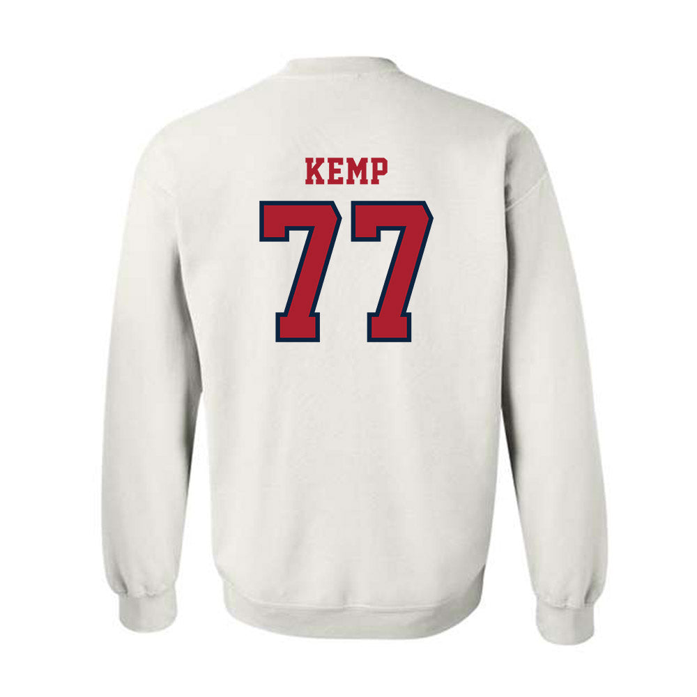 Stony Brook - NCAA Football : Thomas kemp - Classic Shersey Crewneck Sweatshirt-1