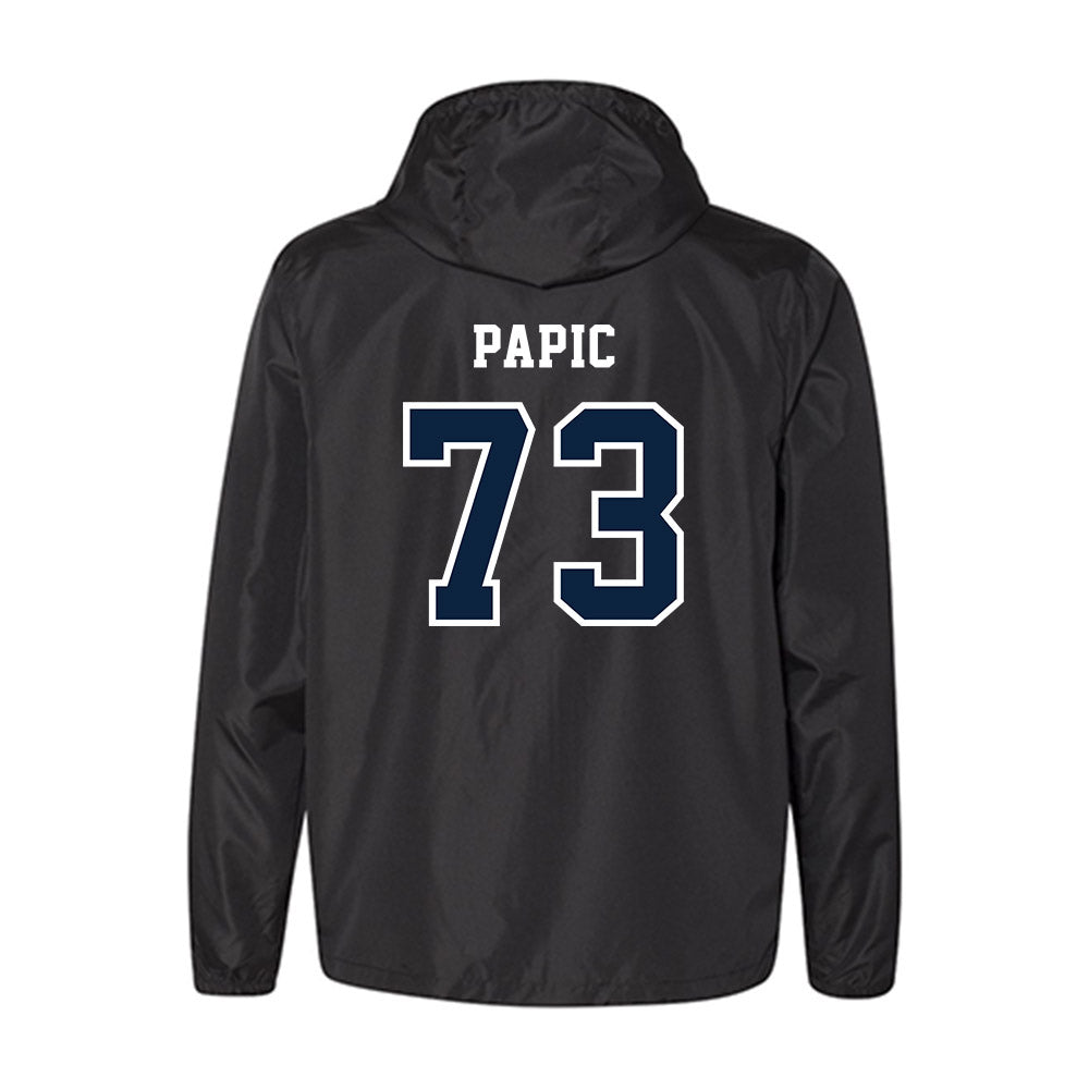 Stony Brook - NCAA Football : Niko Papic - Windbreaker-1