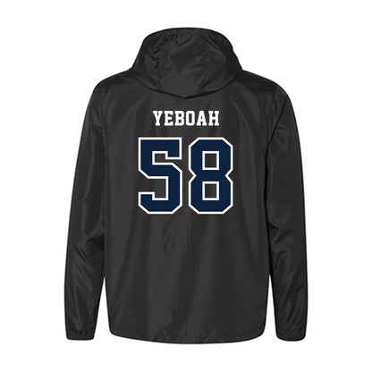 Stony Brook - NCAA Football : Kenneth Yeboah - Windbreaker-1