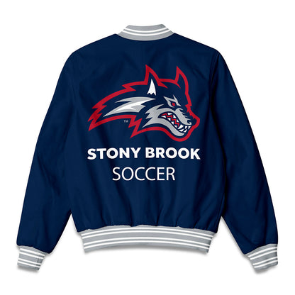 Stony Brook - NCAA Men's Soccer : Trevor Carr - Bomber Jacket-1