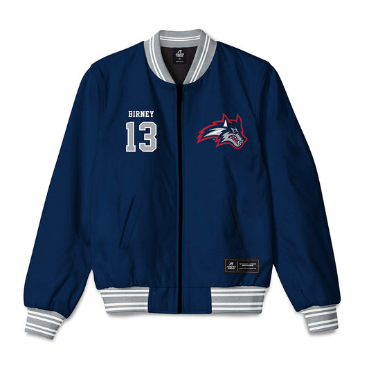 Stony Brook - NCAA Men's Lacrosse : Will Birney - Bomber Jacket-0