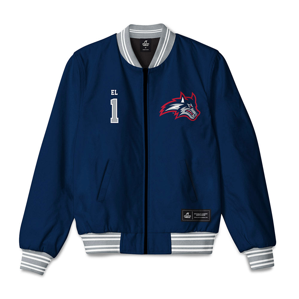 Stony Brook - NCAA Football : Rahkhem El - Bomber Jacket-0