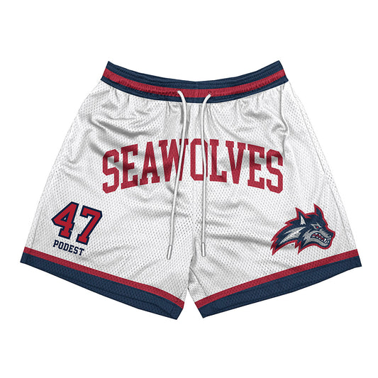 Stony Brook - NCAA Baseball : Jarek Podest - Shorts-0
