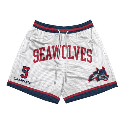 Stony Brook - NCAA Baseball : Hunter Colagrande - Shorts-0
