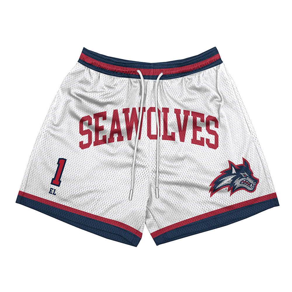 Stony Brook - NCAA Football : Rahkhem El - Shorts-0