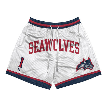 Stony Brook - NCAA Football : Rahkhem El - Shorts-0