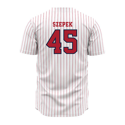 Stony Brook - NCAA Baseball : Luke Szepek - Jersey-1