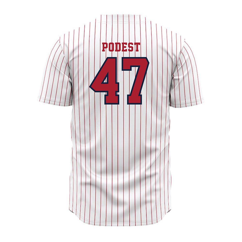 Stony Brook - NCAA Baseball : Jarek Podest - Jersey-1