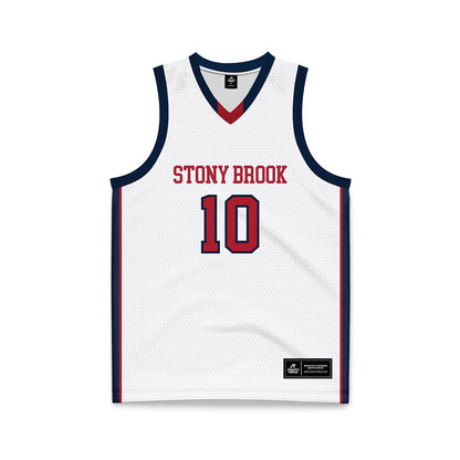 Stony Brook - NCAA Women's Basketball : Diaka Berete - Basketball Jersey-0