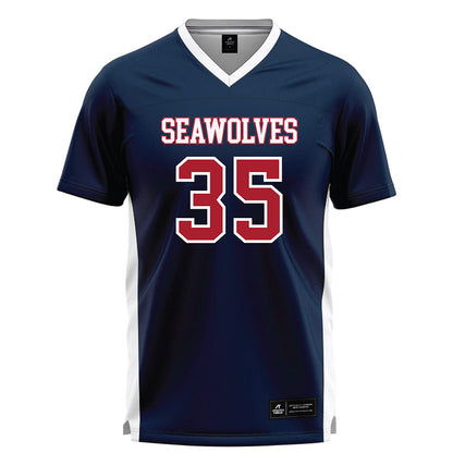 Stony Brook - NCAA Women's Lacrosse : Isabella Caporuscio - Lacrosse Jersey -0