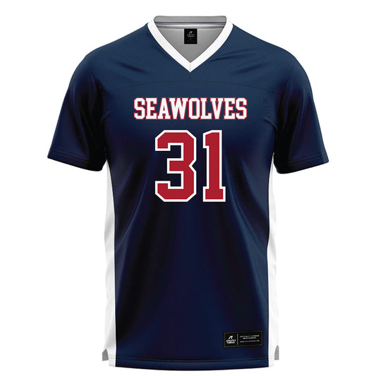 Stony Brook - NCAA Women's Lacrosse : Jordan Forte - Lacrosse Jersey -0